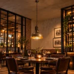Vintage Industrial Pendant Light | Warehouse Metal Lamp - Image 5