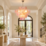Art Glass Disc Chandelier | Modern Luxury Lighting - Image 4