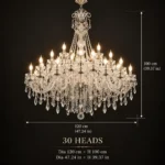 Luxury K9 Crystal Staircase Chandelier | European Style - Image 10