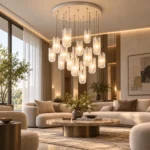Modern Cloud Glass Chandelier | Luxury LED Pendant Light - Image 3