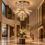 Bloom Glass Petal Chandelier | Modern Luxury Lighting - Image 4