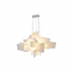 Modern Sculptural Acrylic Pendant Light | Geometric Design