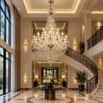 Luxury K9 Crystal Staircase Chandelier | European Style - Image 3